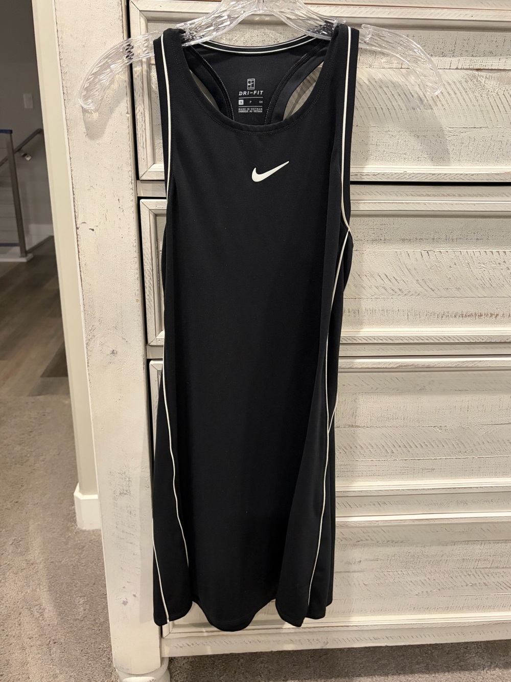 NWOT| NikeCourt Dri-FIT Black White Tennis Dress 🖤Size S | NWOT